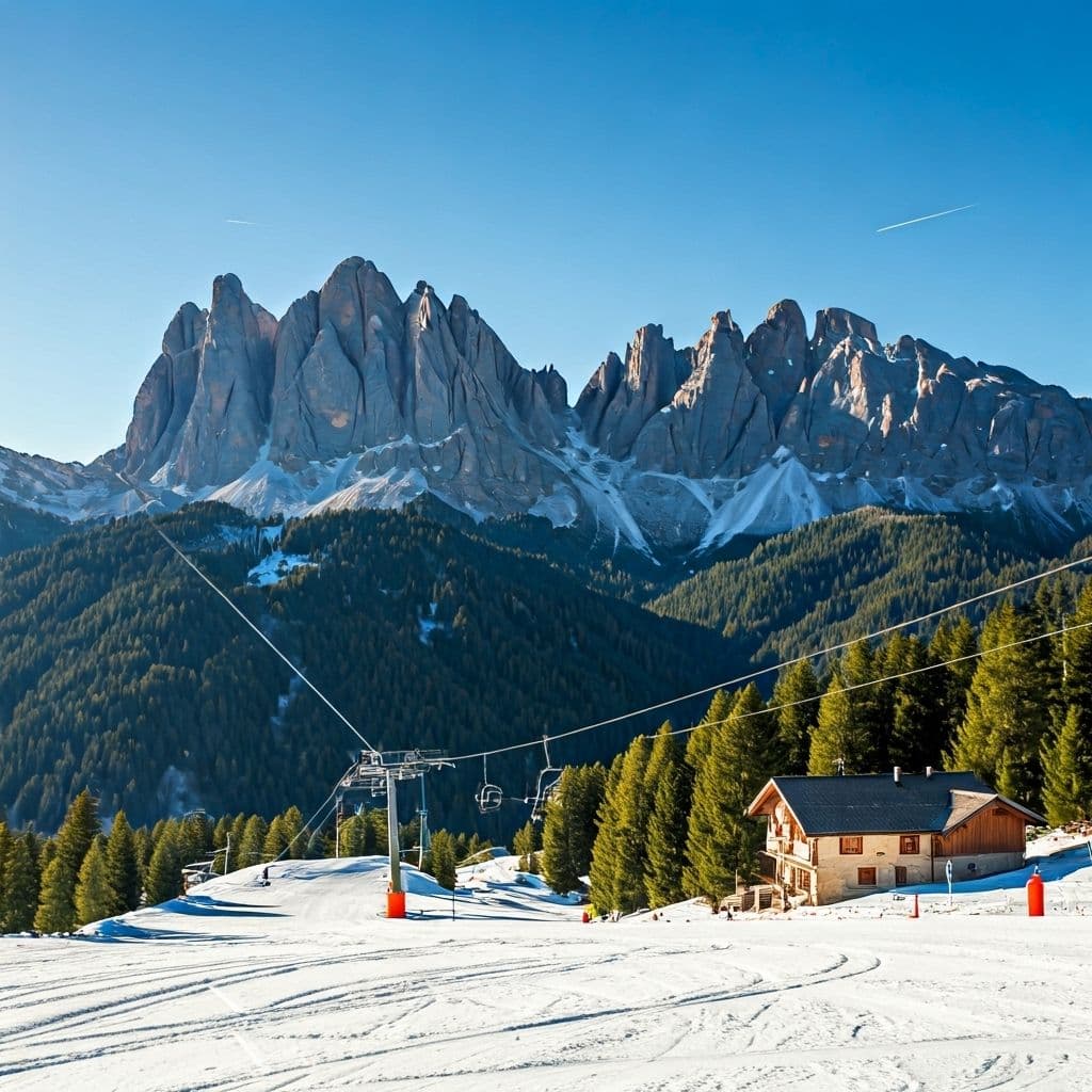 Plan de Corones innevato
