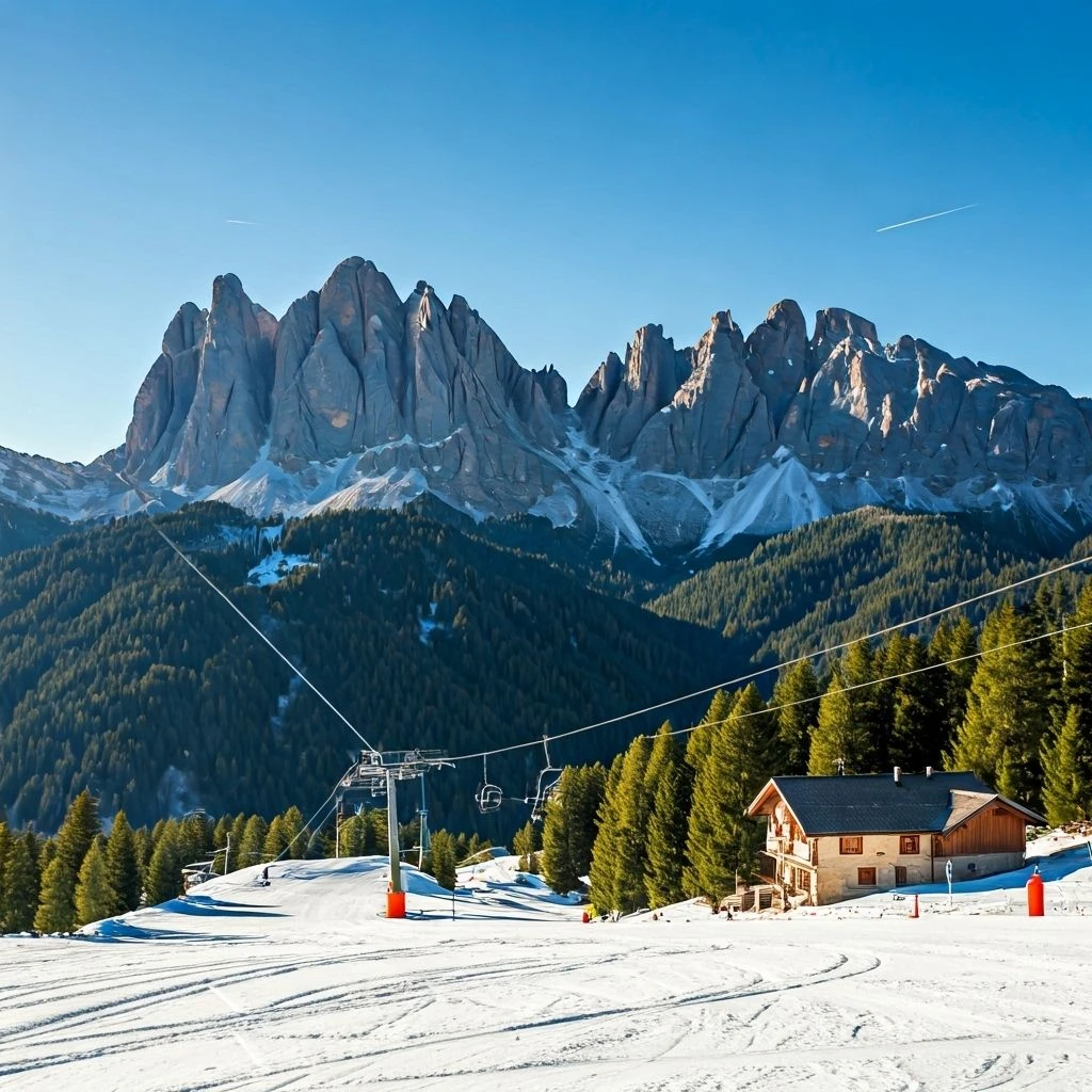 Plan de Corones innevato